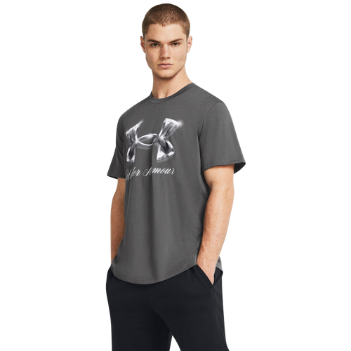 

Under Armour Mens Under Armour HW VVS BL Short Sleeve - Mens White/Castle Rock Size S