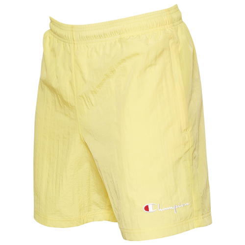 

Champion Mens Champion Nylon Shorts - Mens Yellow Size S