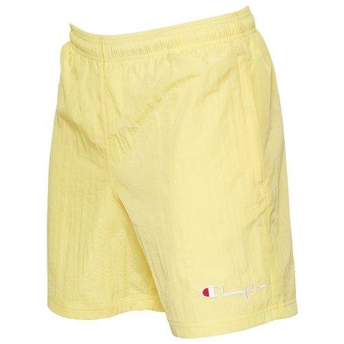 Champion Mens  Nylon Shorts In Yellow
