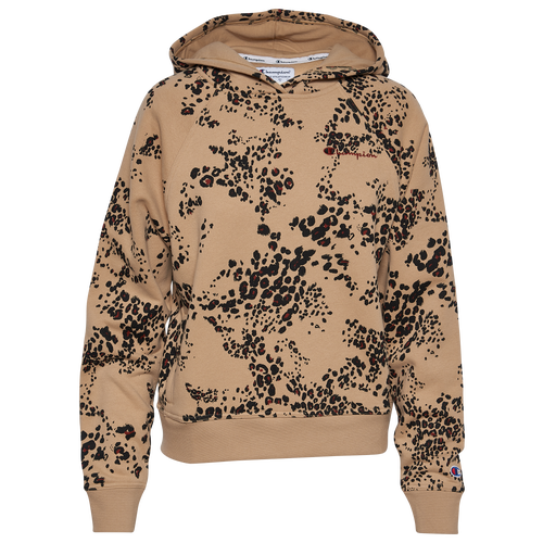 Cheetah print champion discount hoodie