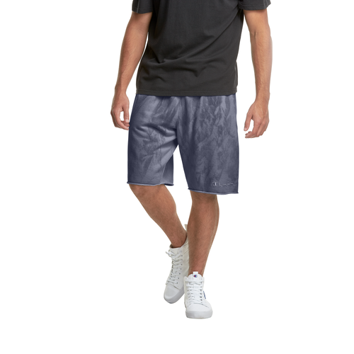 

Champion Mens Champion Feather Dye Fleece Shorts - Mens Black/Grey Size L