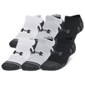 Under Armour Perf Tech 6 Pack No Show Socks - Under Armour Mod Grey/Jet