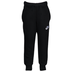 Boys' Preschool - Nike Club Fleece Rib Cuff Pants - Black/Black