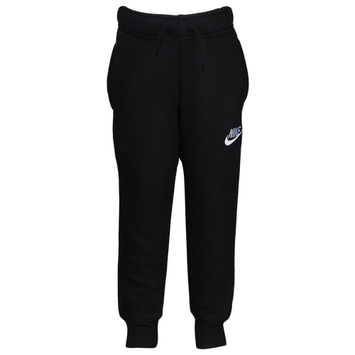 

Nike Boys Nike Club Cuffed Joggers - Boys' Preschool Black/Black Size 4