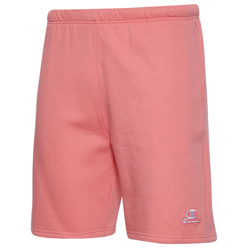 

Champion Mens Champion 8Classic Fleece Shorts - Mens Pink Size XXL