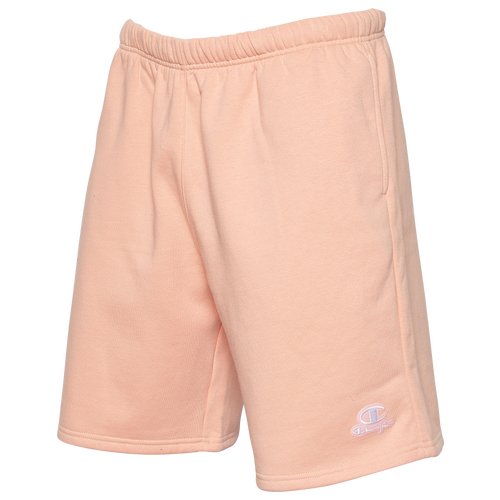

Champion Mens Champion 8" Classic Fleece Shorts - Mens Peach Grapefruit Size XL