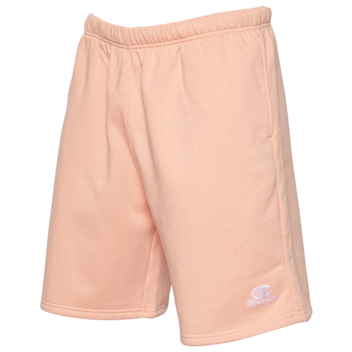 

Champion Mens Champion 8" Classic Fleece Shorts - Mens Peach Grapefruit Size M