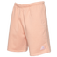 Champion 8" Classic Fleece Shorts - Men's Peach Grapefruit
