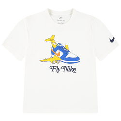 Boys' Preschool - Nike Fly Short Sleeve T-Shirt - Sail/Blue