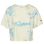 Champion Sunwash Crop T-Shirt - Women's Chambray/Jade