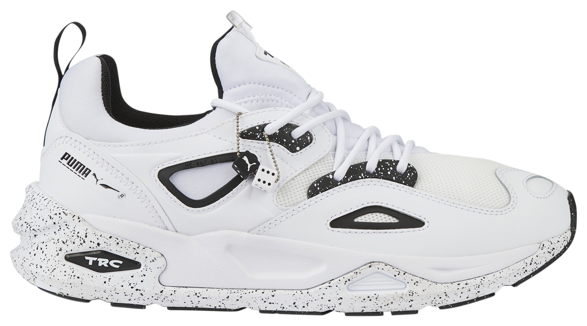 ★PUMA★ TRC Blaze White 38495802 Puma TRC Blaze Triple Low Trainers Sneakers - Triple White