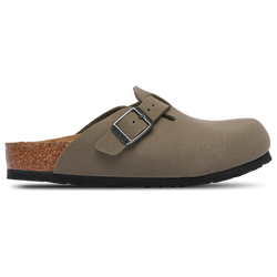 Boys' Preschool - Birkenstock Boston Birkibuc  - Faded Khaki