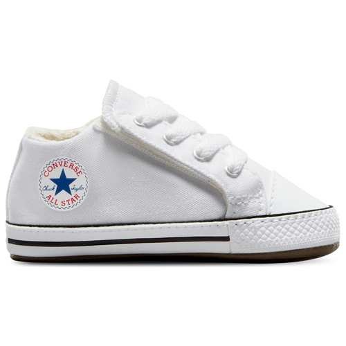 

Converse Boys Converse All Star Crib - Boys' Infant Basketball Shoes White/Natural Ivory/White Size 3.0