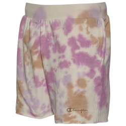 Men's - Champion Sunwash Dye Shorts - White/Purple