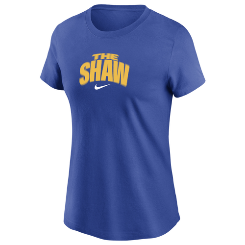 Nike Core Cotton T-Shirt - Nike Royal Blue/White Yellow