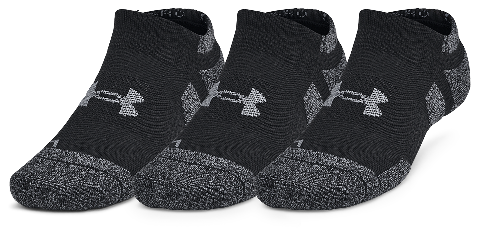 Under Armour Perf Tech Pro 3pk No Show - Men's