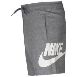 Boys' Preschool - Nike Jumbo Futura Alumni Shorts - Dark Grey Heather/Dark Grey Heather