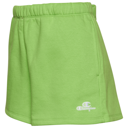 

Champion Womens Champion Classic Fleece Shorts - Womens Green Size XS