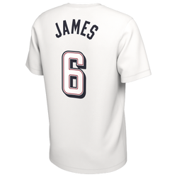Men's - Nike USAB Olympic Player Name & Number T-Shirt - White/Navy/Red