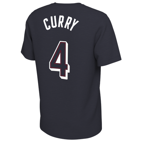 

Nike Mens Stephen Curry Nike USAB Olympic Player Name & Number T-Shirt - Mens Red/Navy/White Size XXL