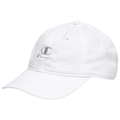 

Champion Mens Champion Logo Relaxed Adjustable - Mens Silver/White Size One Size