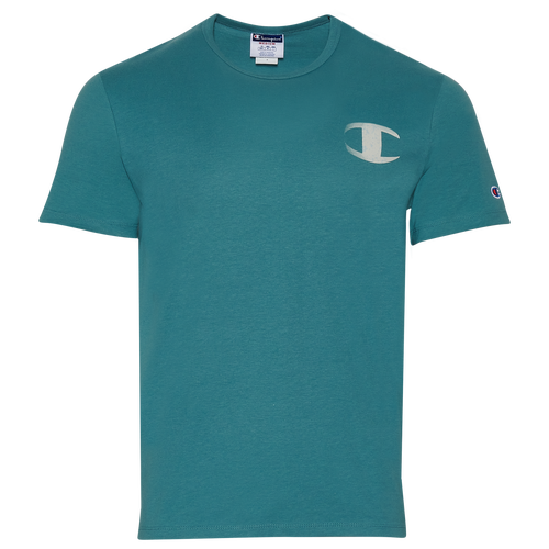 

Champion Mens Champion Lunar T-Shirt - Mens Teal/Grey Size L