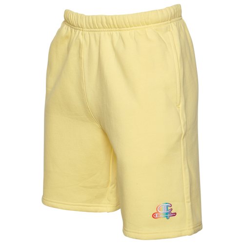 

Champion Mens Champion CF Prism Shorts - Mens Yellow/Multi Size L