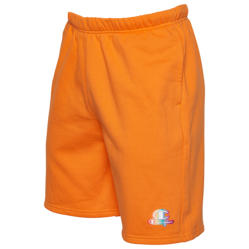 

Champion Mens Champion CF Prism Shorts - Mens Orange/Multi Size M