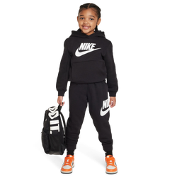 Boys' Preschool - Nike NSW Club Fleece Set - Black/Black