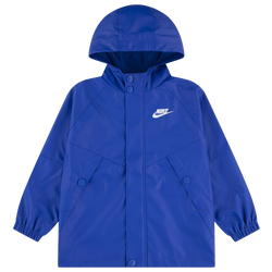 Boys' Preschool - Nike Rain Jacket - Blue/White