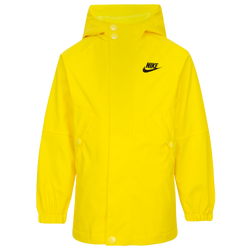 Boys' Preschool - Nike Rain Jacket - Black/Yellow