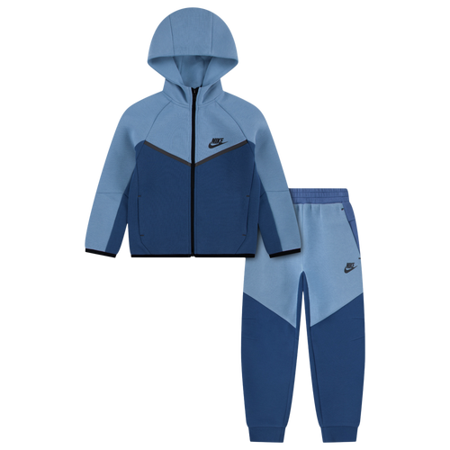 Nike Psb Tech Fleece Full Zip Set - Nike Blue/Black