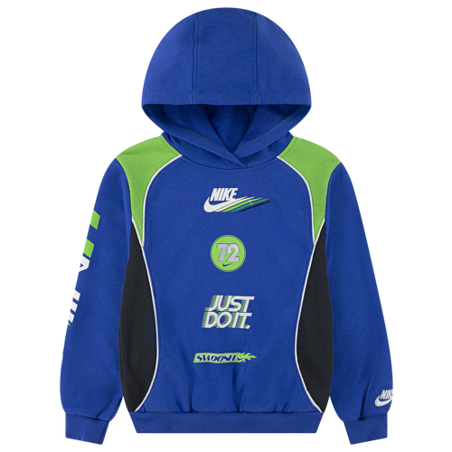 Boys Preschool Nike NSW Victory Lap Hoodie - Boys' Preschool Green/Blue Size 6