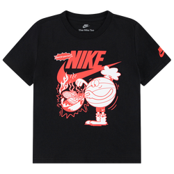 Boys' Preschool - Nike Heat For Your Feet Graphic T-Shirt - Black/Red