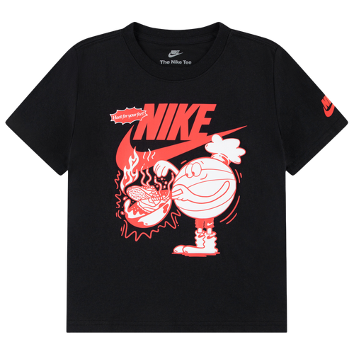  - Nike Heat For Your Feet Graphic T-Shirt - Red/Black