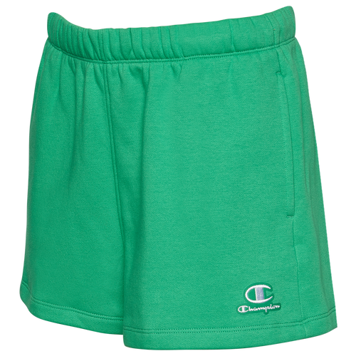 

Champion Womens Champion Classic Fleece Shorts - Womens Green Size XS