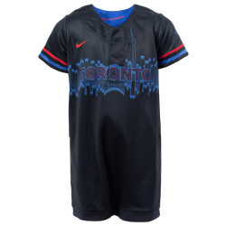 Boys' Infant - Outerstuff Blue Jays City Connect Replica Romper  - Red/Royal Blue/Black