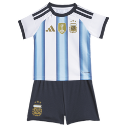 Boys' Toddler - adidas Argentina Home 2 Piece Set  - Blue/White