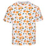 Peach/White