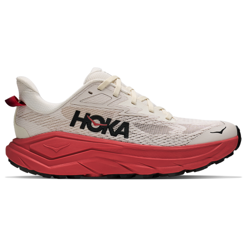 WOMENS - HOKA Challenger 8 - Alabaster/Burnt Red
