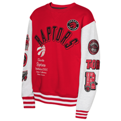 Boys' Grade School - Nike Raptors Star Treatment Crew - Red/Grey