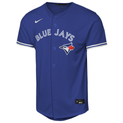 Boys' Grade School - Nike Blue Jays Baseline Jersey  - Rush Blue/White