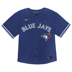 Boys' Toddler - Nike Blue Jays Game Jersey  - Rush Blue/White