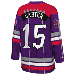 Boys' Grade School - Mitchell & Ness Vince Carter Maxxed Out 2.0 NHL Jersey  - Black/Purple