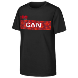 Boys' Grade School - FIFA Host Country Graphic T-Shirt  - Black/Red