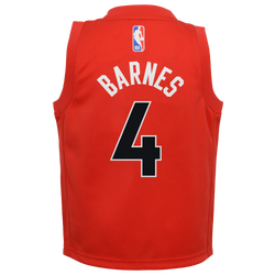 Boys' Infant - Outerstuff Raptors Icon Replica Jersey  - Red/Black
