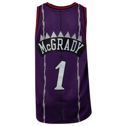 Boys' Grade School - Outerstuff Raptors Swingman Away Jersey-McGrady - Purple/White