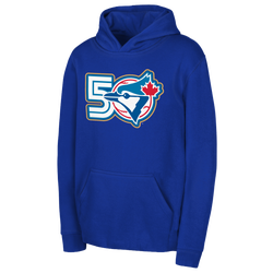 Boys' Grade School - Outerstuff Blue Jays 50th Season Fleece Hoodie  - Royal/White