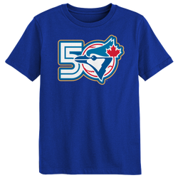 Boys' Preschool - Outerstuff Blue Jays 50th Season Short Sleeve T-Shirt  - Royal/White