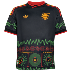 Boys' Grade School - adidas Jamaica World Cup Away Jersey  - Multi/Black